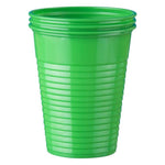 Cups Plastic Green 180cc 100pcs - Neo Dens