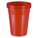 Cups Plastic Red 180cc 100pcs - Neo Dens