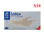 Gloves Latex GMT Powdered M a100 x10 - Neo Dens